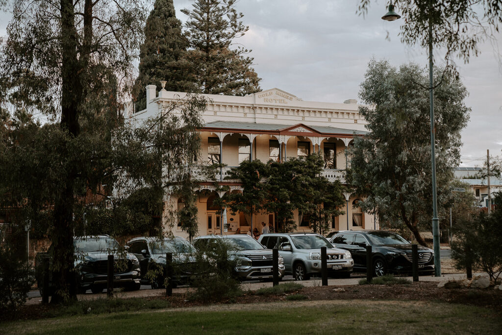 Gold Mines Hotel CBD wedding venue Bendigo