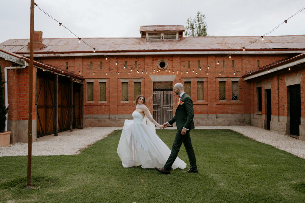 Mewburn Homestead red brick stables